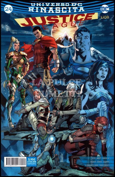 JUSTICE LEAGUE #    82 - JUSTICE LEAGUE 24 - RINASCITA